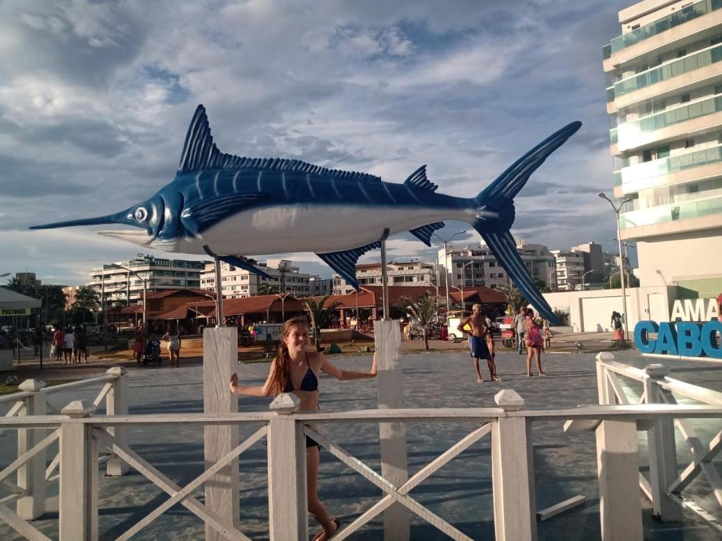 Apartamento Mobiliado 10 Minutos Da Praia Do Forte Cabo Frio Bagian luar foto